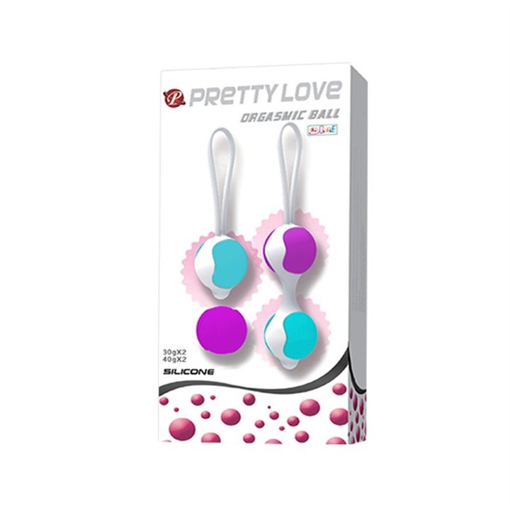 Kegel Balls Orgasmic Balls Pink and Blue - BI-014265 - Teknashop Ltd