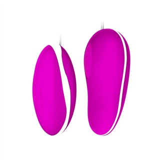 Vibrating Egg Avery Pink and White - BI-014294 - Teknashop Ltd