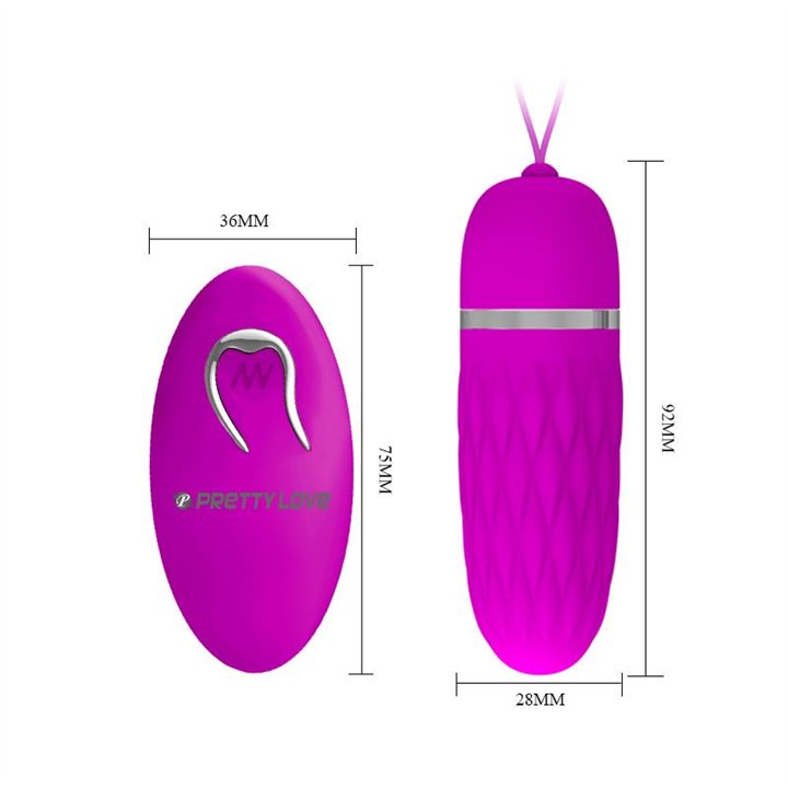 Vibrating Egg Dawn Purple - BI-014404W - Teknashop Ltd