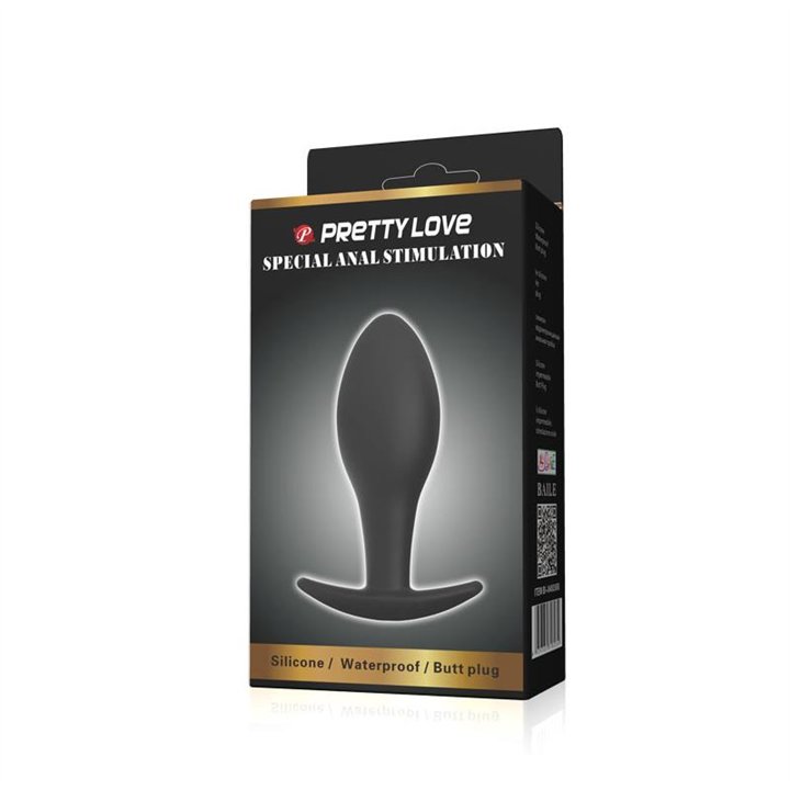 Plug Anal Ancla Negro - BI-040038N - Teknashop Ltd