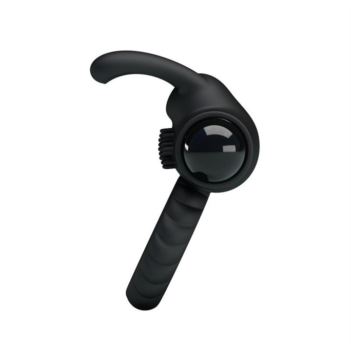 Vibrating Cock Ring Eudora Black - BI-026219 - Teknashop Ltd