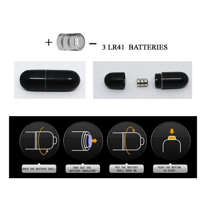 Vibrating Cock Ring Eudora Black - BI-026219 - Teknashop Ltd