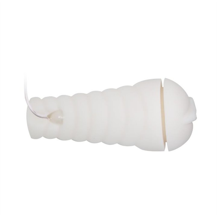 Pretty Love Masturbator Sally White and Golden - BM-00900T50 - Teknashop Ltd
