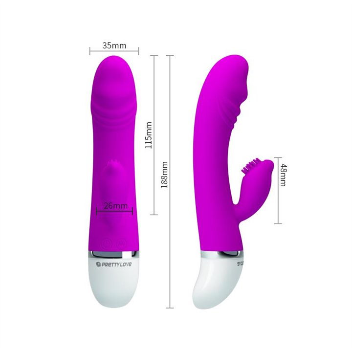 Vibrador David Color Púrpura - BI-014330 - Teknashop Ltd