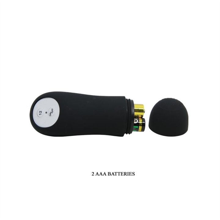 Anal Plug Bubbles Vibrator Black withRemote Control - BI-040039 - Teknashop Ltd