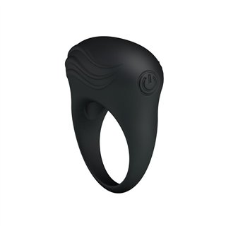 Vibrating Cock Ring Bertram Black - BI-210136 - Teknashop Ltd