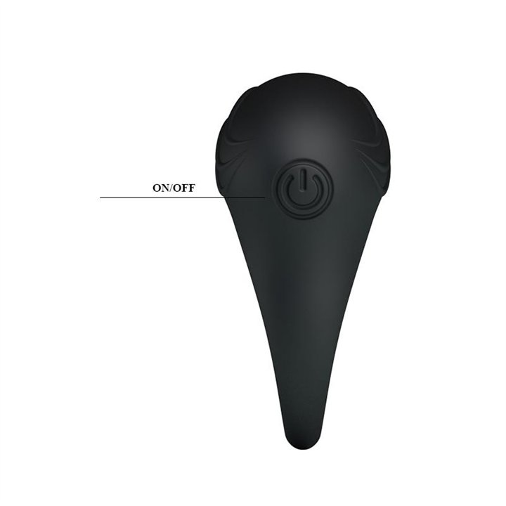 Vibrating Cock Ring Bertram Black - BI-210136 - Teknashop Ltd