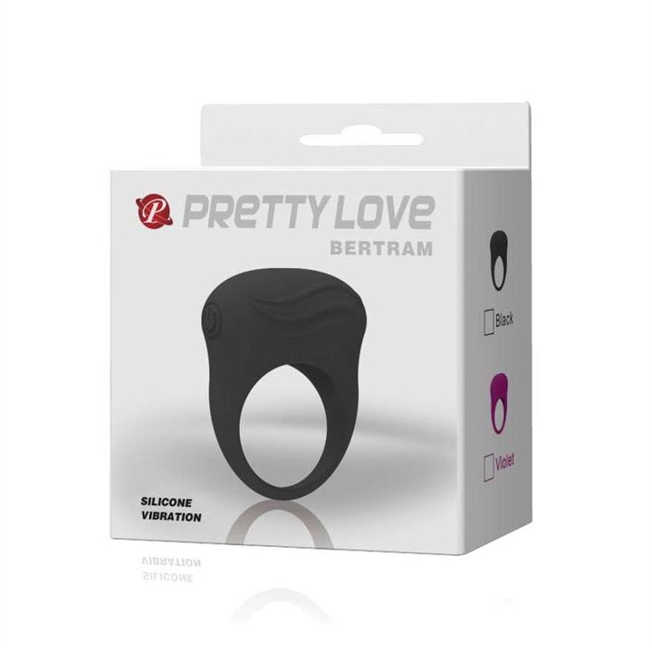 Vibrating Cock Ring Bertram Black - BI-210136 - Teknashop Ltd