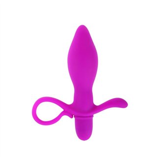 Butt Plug with Vibration Taylor Purple - BI-014287 - Teknashop Ltd