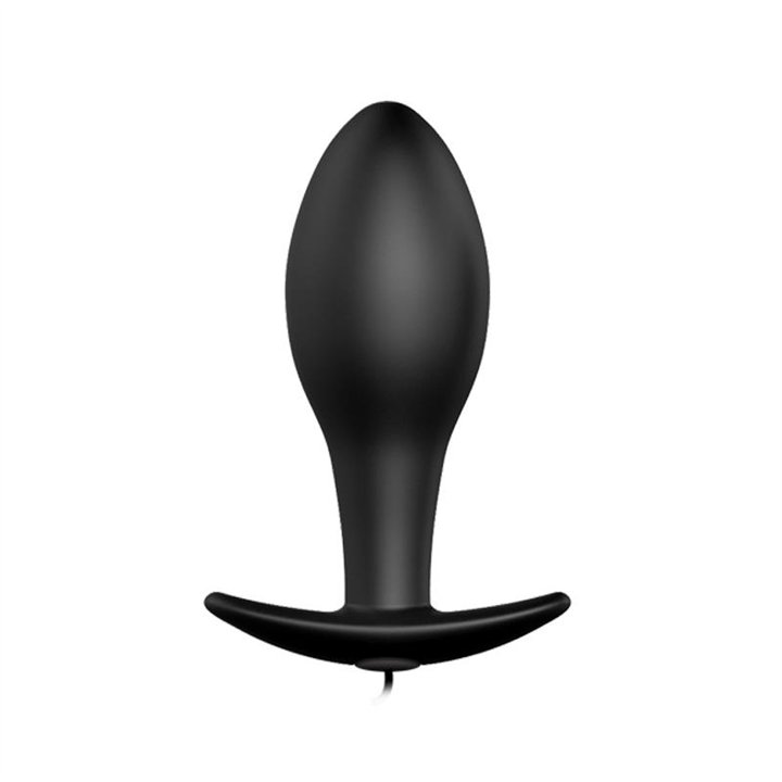 Anal Plug Black Anchor with Remote Control - BI-040038 - Teknashop Ltd