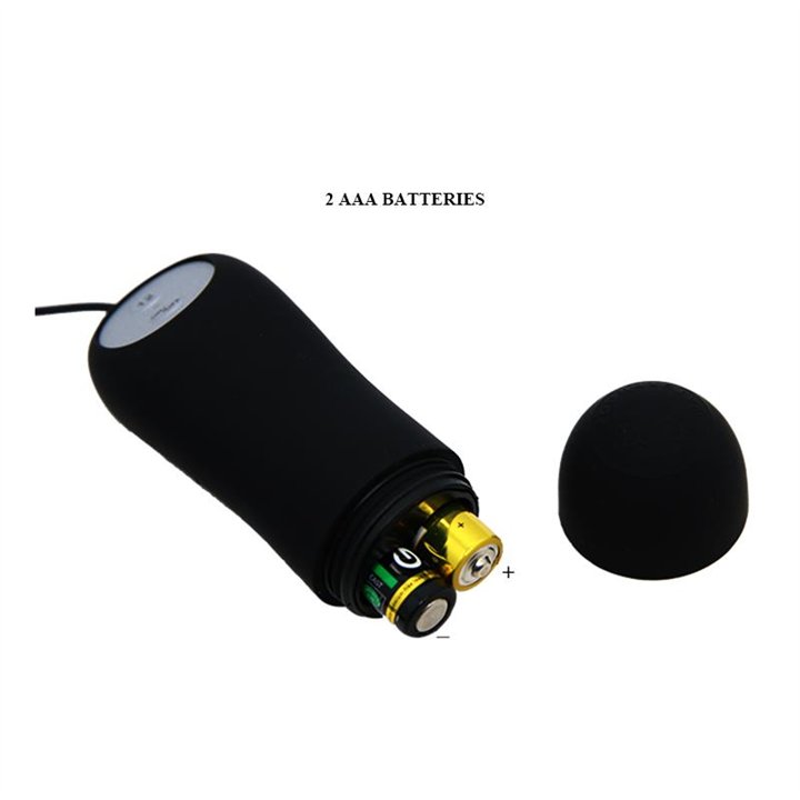 Anal Plug Black Anchor with Remote Control - BI-040038 - Teknashop Ltd