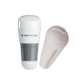 Masturbator Kitty White Vagina - BM-00900T49NN - Teknashop Ltd