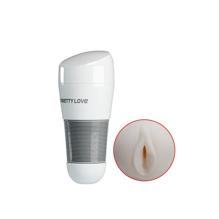 Masturbator Kitty White Vagina - BM-00900T49NN - Teknashop Ltd