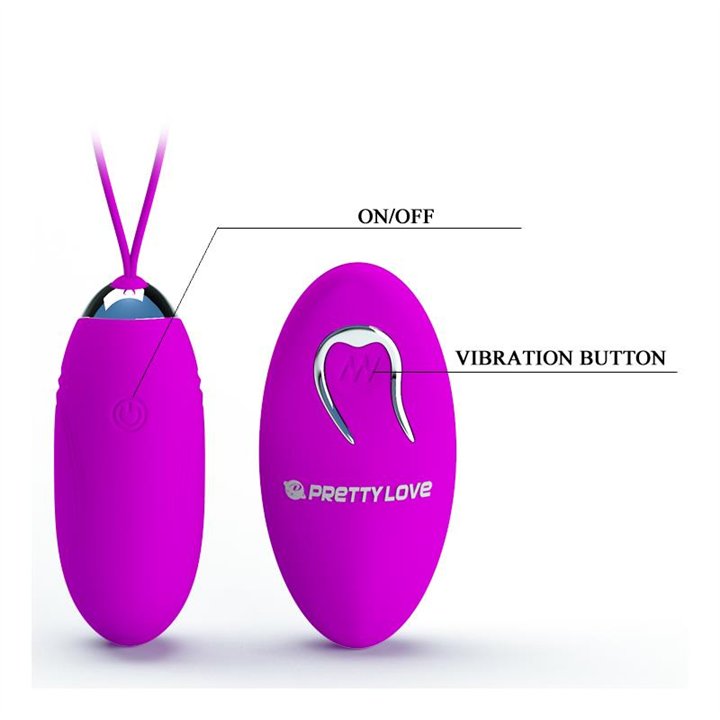 Vibrating Egg Remote Control Jenny - BI-014362W-9 - Teknashop Ltd