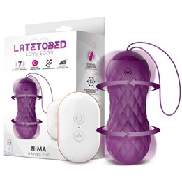 Nima Vibrating and Waving Egg Remote Control USB Silicone - LT-662 - Teknashop Ltd