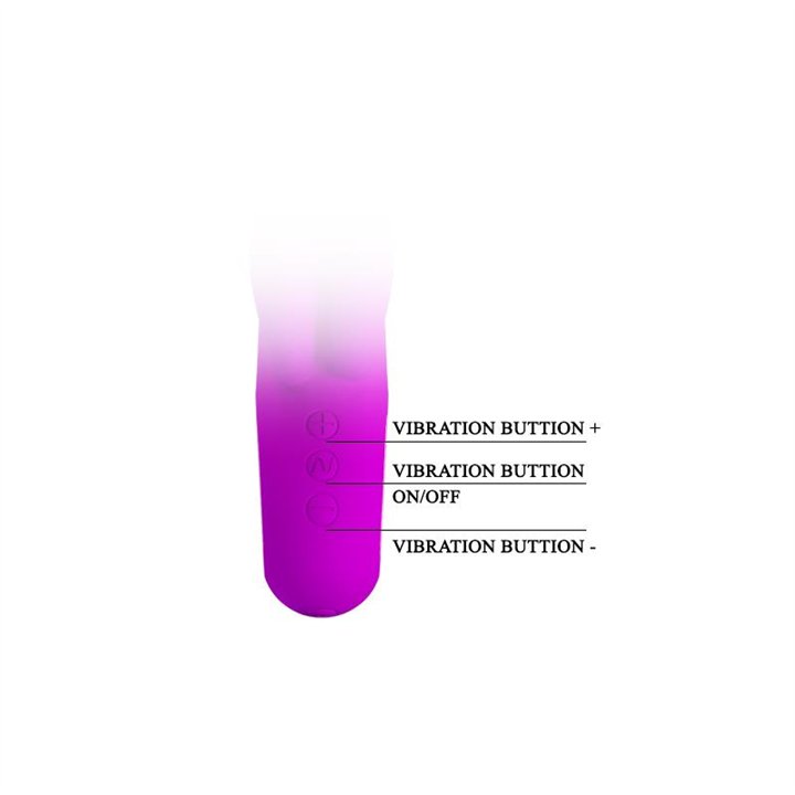 Pretty Love Vibrador Efecto Memoria Valent - BI-014507 - Teknashop Ltd