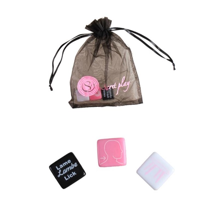 3 Dices Action, Body and Place (ES/PT/EN/FR) - F6190 - Teknashop Ltd