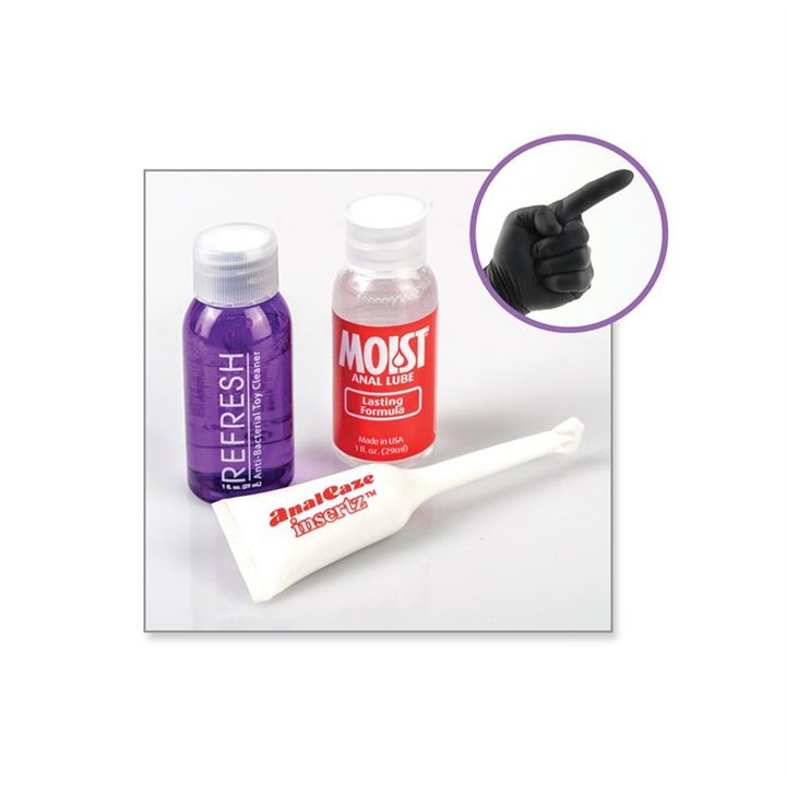 Vibrating P-Spot Massager Black - PD-4771-23 - Teknashop Ltd