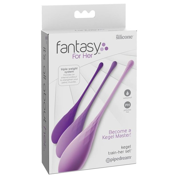 Kegel Balls Train-Her Set of 3 - PD-4930-12 - Teknashop Ltd
