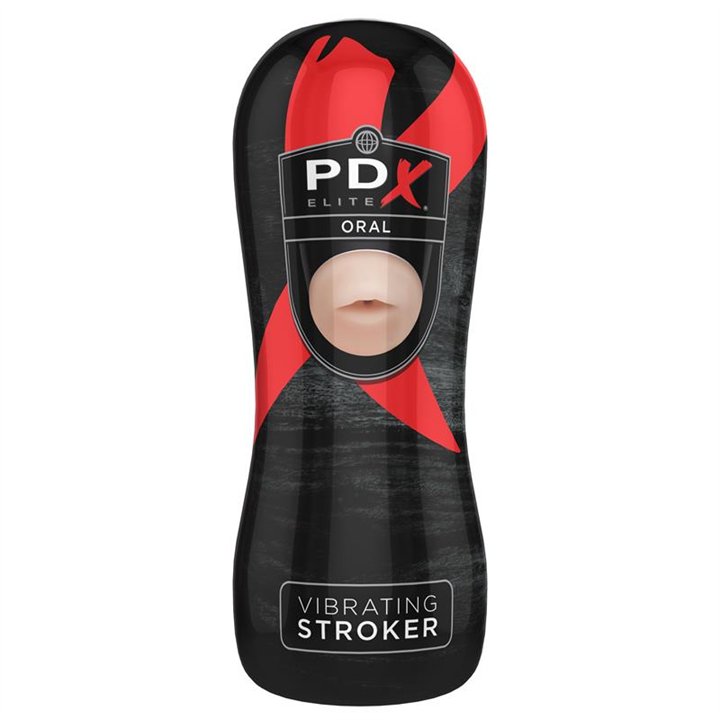 Vibrating Stroker - Mouth - RD-523 - Teknashop Ltd