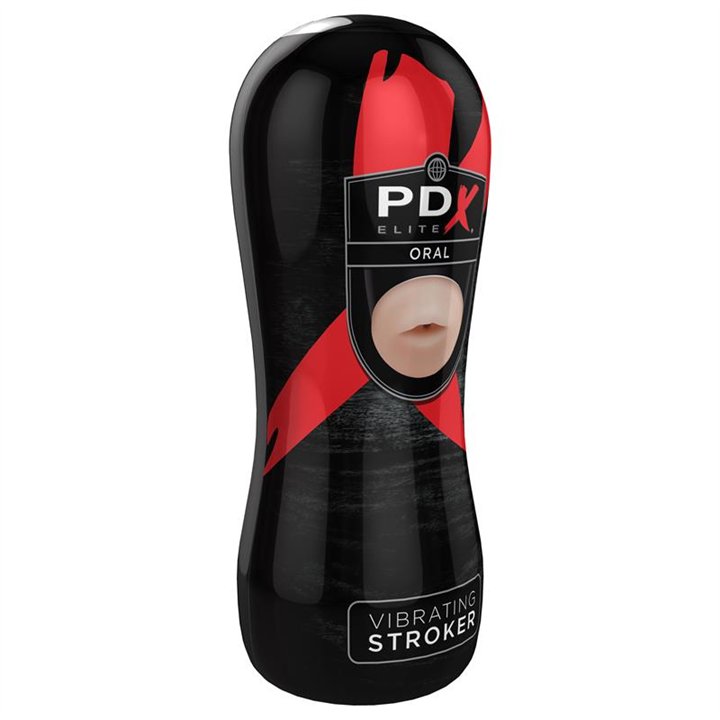 Vibrating Stroker - Mouth - RD-523 - Teknashop Ltd