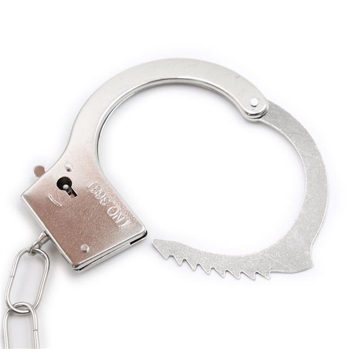 Furry Metal Handcuffs Pink - FI-459 - Teknashop Ltd
