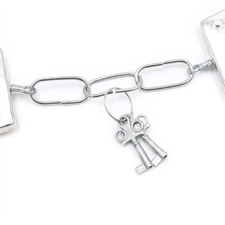 Furry Metal Handcuffs Pink - FI-459 - Teknashop Ltd