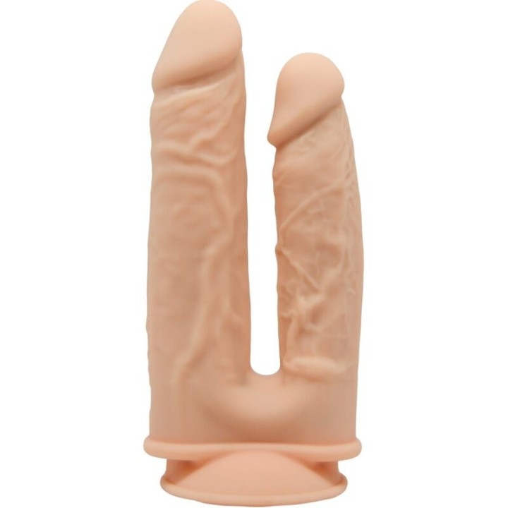 SILEXD - MODEL 1 REALISTIC PENIS DOUBLE PENETRATION VIBRATOR PREMIUM SILEXPAN SILICONE REMOTE CONTROL 17.5 / 19.5 CM - D-237286 