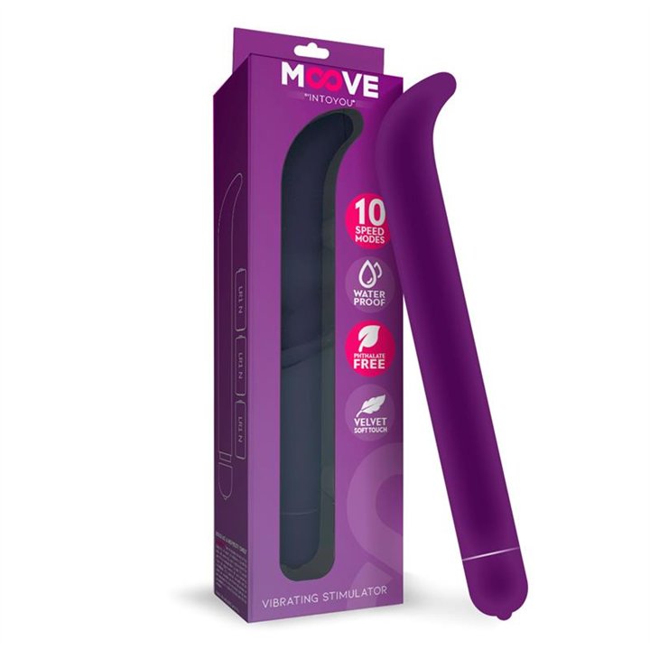 Vibe Stimulator G-spot 10 functions Purple - MO-931 - Teknashop Ltd