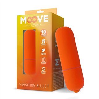 Vibrating Bullet 10 Speeds Orange - MO-926 - Teknashop Ltd