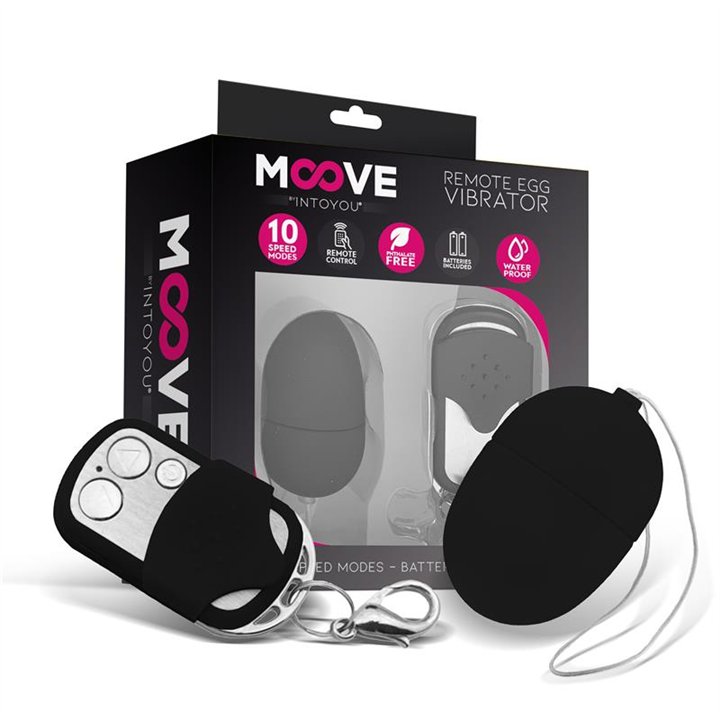 Vibrating Egg with Remote Control Mini Black - MO-932 - Teknashop Ltd
