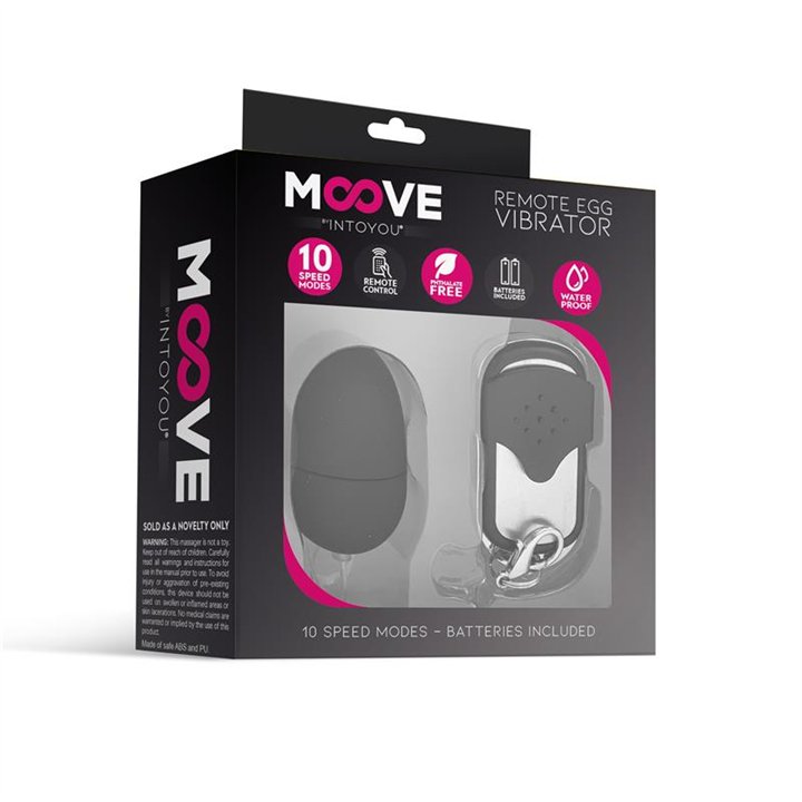 Vibrating Egg with Remote Control Mini Black - MO-932 - Teknashop Ltd
