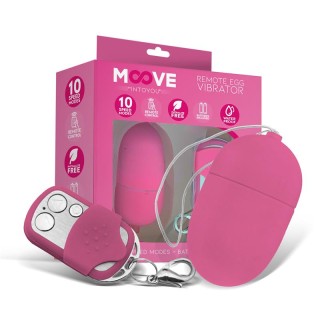 Vibrating Egg with Remote Control Medium Size Pink - MO-936 - Teknashop Ltd