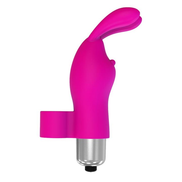Fingyhop Vibrating Bullet with Rabbit Silicone Pink - LT-673 - Teknashop Ltd