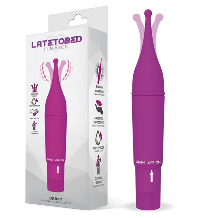 Drimy Easy Quick Stimulator Silicone Purple - LT-677 - Teknashop Ltd