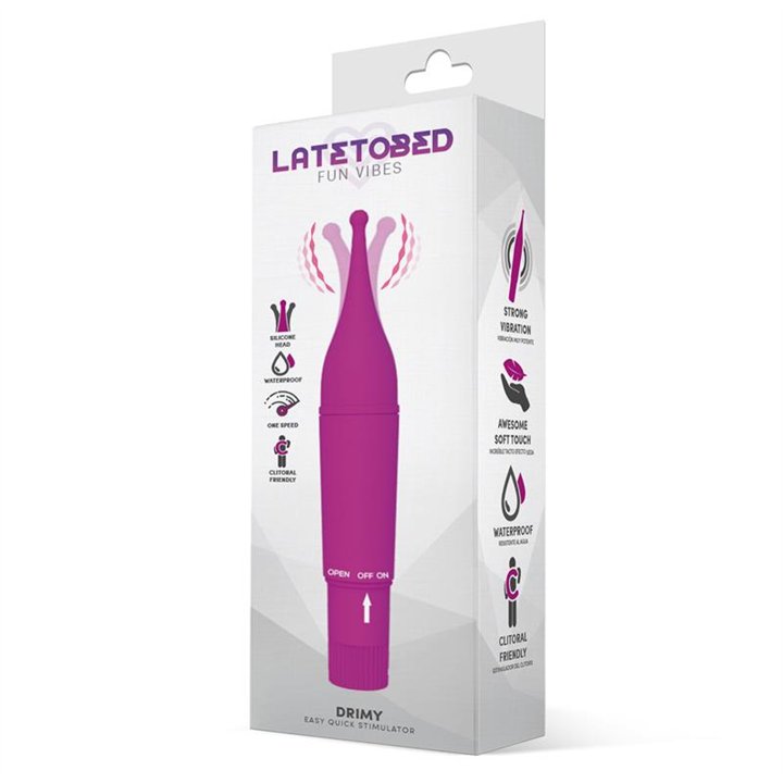 Drimy Easy Quick Stimulator Silicone Purple - LT-677 - Teknashop Ltd