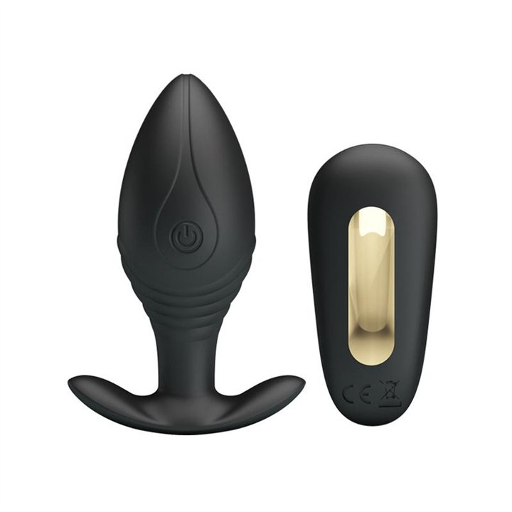 Regina Royal Butt Plug with Remote USB - BI-040078W - Teknashop Ltd