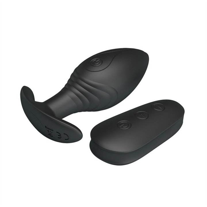 Regina Royal Butt Plug with Remote USB - BI-040078W - Teknashop Ltd