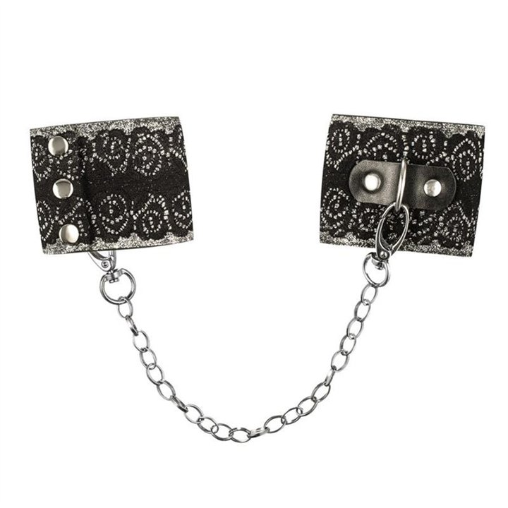 Wrist Cuffs with Lace One Size - 5901688228432 - Teknashop Ltd
