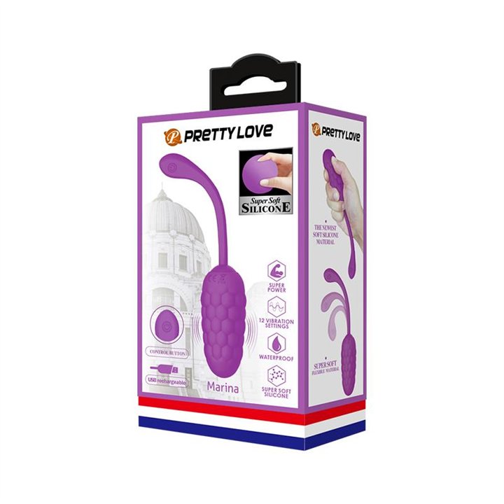 Vibrating Egg USB Silicone Marina - BI-014708 - Teknashop Ltd