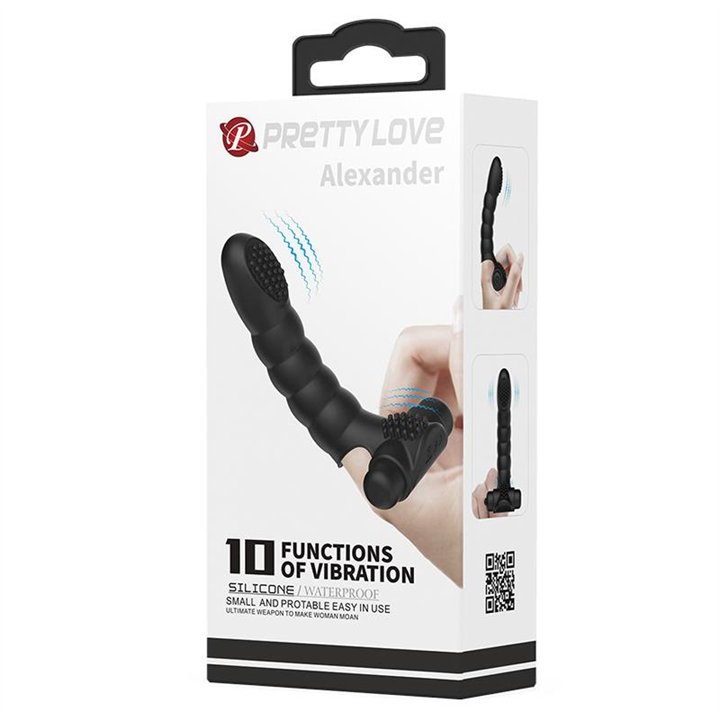 Alexander Vibrating Finger Sleeve - BI-014707 - Teknashop Ltd