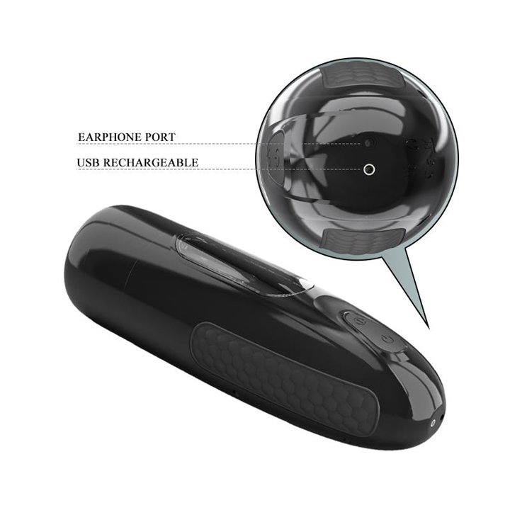 Marlos Automatic Masturbator with Vibration and USB Movement - BM-00900T60 - Teknashop Ltd