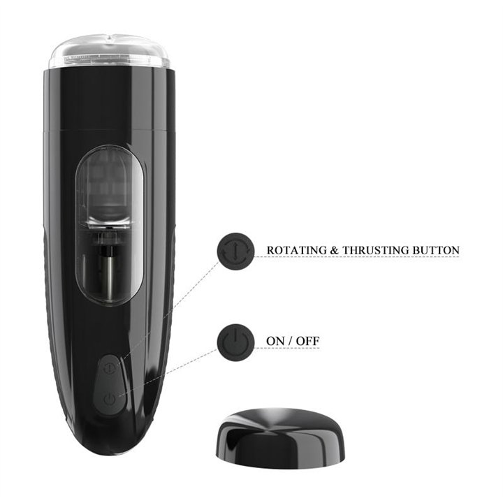 Marlos Automatic Masturbator with Vibration and USB Movement - BM-00900T60 - Teknashop Ltd