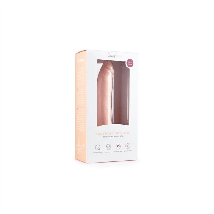 Silicone Dildo Flesh - 21 cm - ET080SKN - Teknashop Ltd