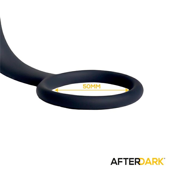 Gert Anal Plug with Silicone Ring - AD-122 - Teknashop Ltd