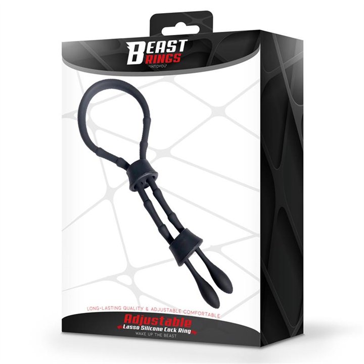 Lasso Adjustable Silicone Cock Ring - BR-134 - Teknashop Ltd