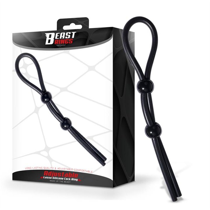 Lasso Adjustable Silicone Cock Ring - BR-135 - Teknashop Ltd