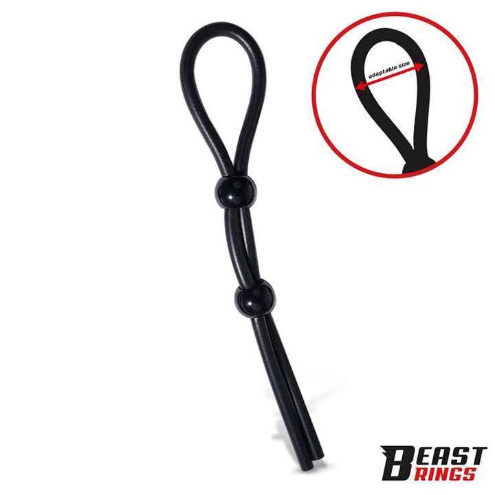 Lasso Adjustable Silicone Cock Ring - BR-135 - Teknashop Ltd
