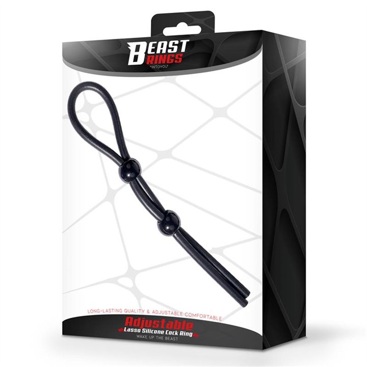 Lasso Adjustable Silicone Cock Ring - BR-135 - Teknashop Ltd