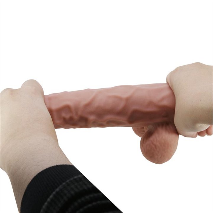 Sliding Skin Realistic Dildo 24 cm - BW-008104NRG-1 - Teknashop Ltd